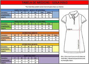 Vestido Polo Adulto Amarelo