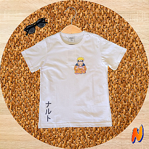 Camiseta Naruto Branca