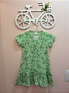 Vestido Borboletas Abacate