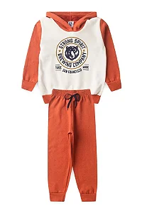 Conjunto Infantil Menino Inverno Company Urso Marrom