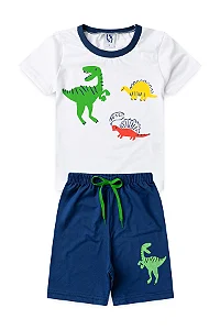 Conjunto Infantil Masculino Rugindo Alto