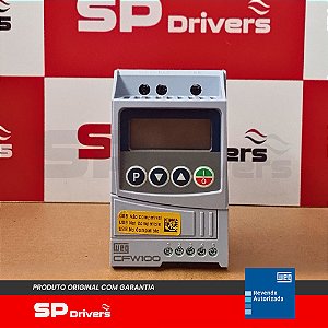 INVERSOR MONOFÁSICO 200-240V 2,6A 0,5CV CFW100B02P6S220G2 WEG