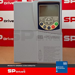 INVERSOR TRIFÁSICO 200-240V 24A 7,5CV CFW500C24P0T2DB20G2 WEG