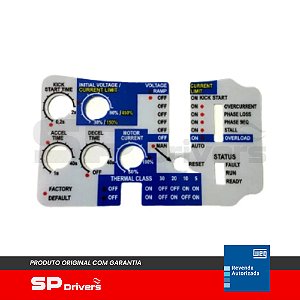 MEMBRANA CONTROLE TAMPA FRONTAL SSW07