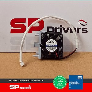 VENTILADOR AXIAL 12Vcc COM CABO 230mm COM CARCACA DE 16cm²