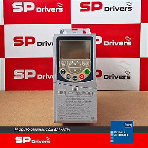 INVERSOR MONO/TRIFÁSICO 200-240V 1,6A 0,25CV CFW500A01P6B2NB20G2 WEG