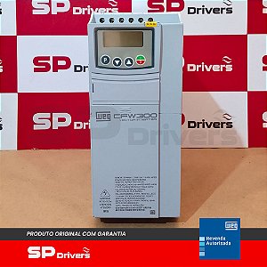 INVERSOR TRIFÁSICO 380-440V 12A 7,5CV CFW300C12P0T4DB20 WEG