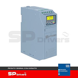 INVERSOR TRIFÁSICO 380-440V 1,1A 0,5CV CFW300B01P1T4DB20 WEG