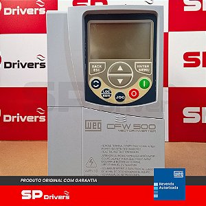 INVERSOR TRIFÁSICO 200-240V 16A 5CV CFW500B16P0T2DB20G2 WEG