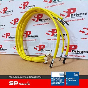 CONJUNTO CABOS DIISPARO SSW06-5 412-604A COM PEÇAS DE CONEXÃO