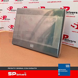 CONTROLADOR LÓGICO PROGRAMÁVEL COM IHM MT8072iP 7" 800x480 - TFT COLORIDA TELA "TOUCH SCREEN" 24 Vcc