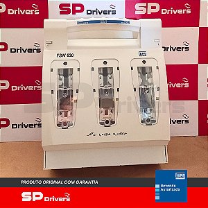 CHAVE SECCIONADORA SACA FUSIVEL FSW 630A 3 POLOS NH3 Ui=690 Volts