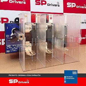 CHAVE SECCIONADORA ROTATIVA PORTA FUSIVEL RFW 400A 3 POLOS COM MANOPLA NH2 Ui=690 Volts