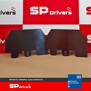 PLACA DIVISORIA PARA BASE DE FENOLITE PD DO FUSIVEL NH 00 1 CONJUNTO (2 PLACAS)