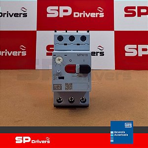 DISJUNTOR-MOTOR AZ MPW18-3-D063 AZUL 4-6,3 A