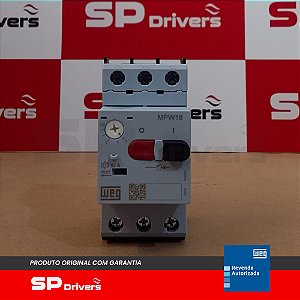 DISJUNTOR-MOTOR AZ MPW18-3-D063 AZUL 4-6,3 A