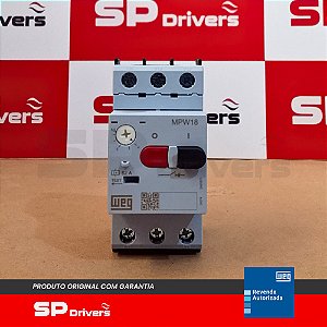 DISJUNTOR-MOTOR AZ MPW18-3-D063 AZUL 4-6,3 A