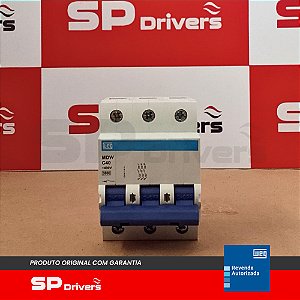 MINIDISJUNTOR TERMOMAGNETICO MDW-C 40A 3 POLOS 230/400VCA 3kA