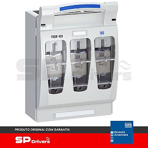 CHAVE SECCIONADORA SACA FUSIVEL FSW 400A 3 POLOS