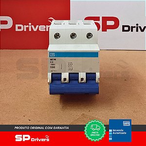 MINIDISJUNTOR TERMOMAGNETICO MDW-C2-3 C 2A 3 POLOS