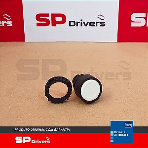 BOTÃO CSW-BF0-WH FACEADO PULSADOR INCOLOR/BRANCO