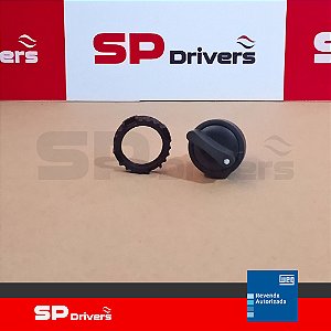 COMUTADOR CSW-CK3F45-WH KNOB 3 POS. FIXO PRETO
