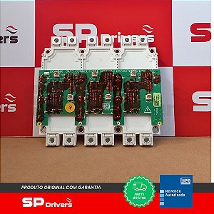 CARTAO RESISTORES GATE CRG11.FS450 CIRCUITO IMPRESSO MONTADO PARA INVERSOR FREQUENCIA