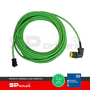 CABO RESOLVER PARA SERVO MOTOR WEG 3 MTS - CABO CR-03-90 - 90 GRAUS