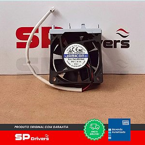 VENTILADOR AXIAL 24Vcc COM CABO 80mm COM CARCAÇA DE 36Cm²
