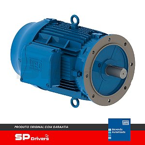MOTOR W22 30 CV 4P 180M 440V 60Hz IR3 PREMIUM SEM PÉS - SEMINOVO