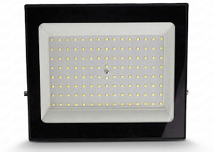 FL004-1M-200PT REFLETOR LED 200W PRETO 6500K BIVOLT