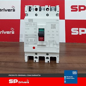 DISJUNTOR DWP125L-100-3 100A 3 POLOS 20kA (400VCA)