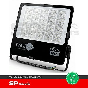 REFLETOR FLOODLIGHT FL002-1P-300 MIDPRO3 300W 30.00LM FP 0.9 6500K BRASILED