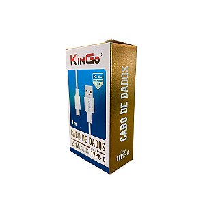 CABO DE DADOS USB PARA TYPE-C KINGO 1M - 1MTYPE-C
