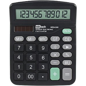 CALCULADORA PADRÃO DE MESA COMERCIAL ESCRITÓRIO LOJA 12 DIGITOS