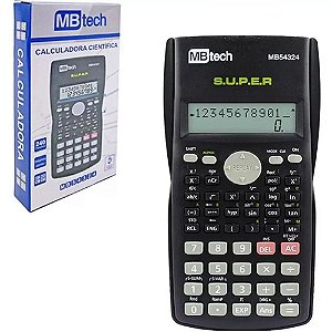 CALCULADORA CIENTÍFICA 2 LINHAS 240 FUNÇÕES 10 DÍGITOS PROFISSIONAL