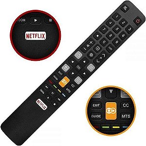 Controle Remoto Tv Samsung 4k Com Botões de Atalho Netflix  em  Promoção na Americanas