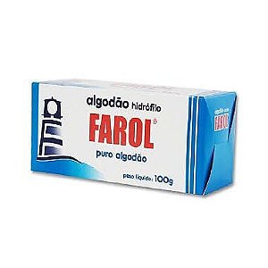 Algodão Hidrófilo Farol 100g