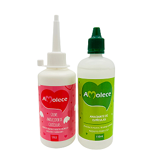 Kit Creme Amolecedor e Amaciante de Cutículas - Amolece