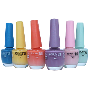 Kit Esmaltes Candy Colors - Bauny