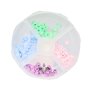 Kit com 4 cores de Identificadores de Instrumentos Silicone - Candy Colors