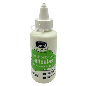 Amolecedor de Cutículas com Manteiga de Karité com 100ml - Ideal