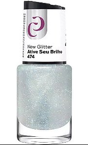 Esmalte Ative Seu Brilho - Coleção New Glitter 10 ml - Cora