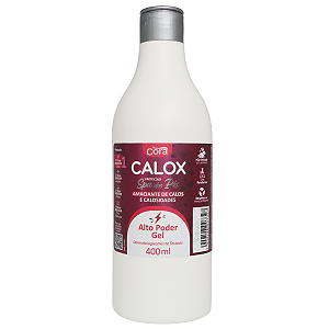 Calox - Amaciante de Calos e Calosidades - Protocolo Spa dos Pés - Alto Poder Gel - 400ml - Cora