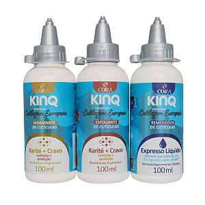 Kit Cutilagem Europeia Kinq liquido - Cora