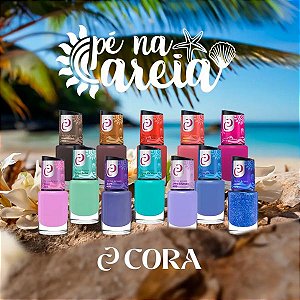 Coleção Esmaltes Pé na Areia - Cora -