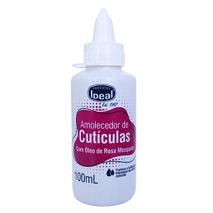 Amolecedor de Cutículas com Óleo de Rosa Mosqueta com 100ml - Ideal