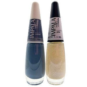 Kit Esmalte Dois Tons Laguna e Sublime  - Impala