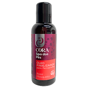 Calox - Óleo Finalizador Spa dos Pés - Rosa Mosqueta com 100ml - Cora