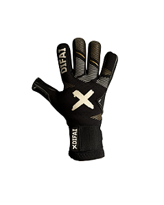 Luva Difai Gold Preta / Dourada